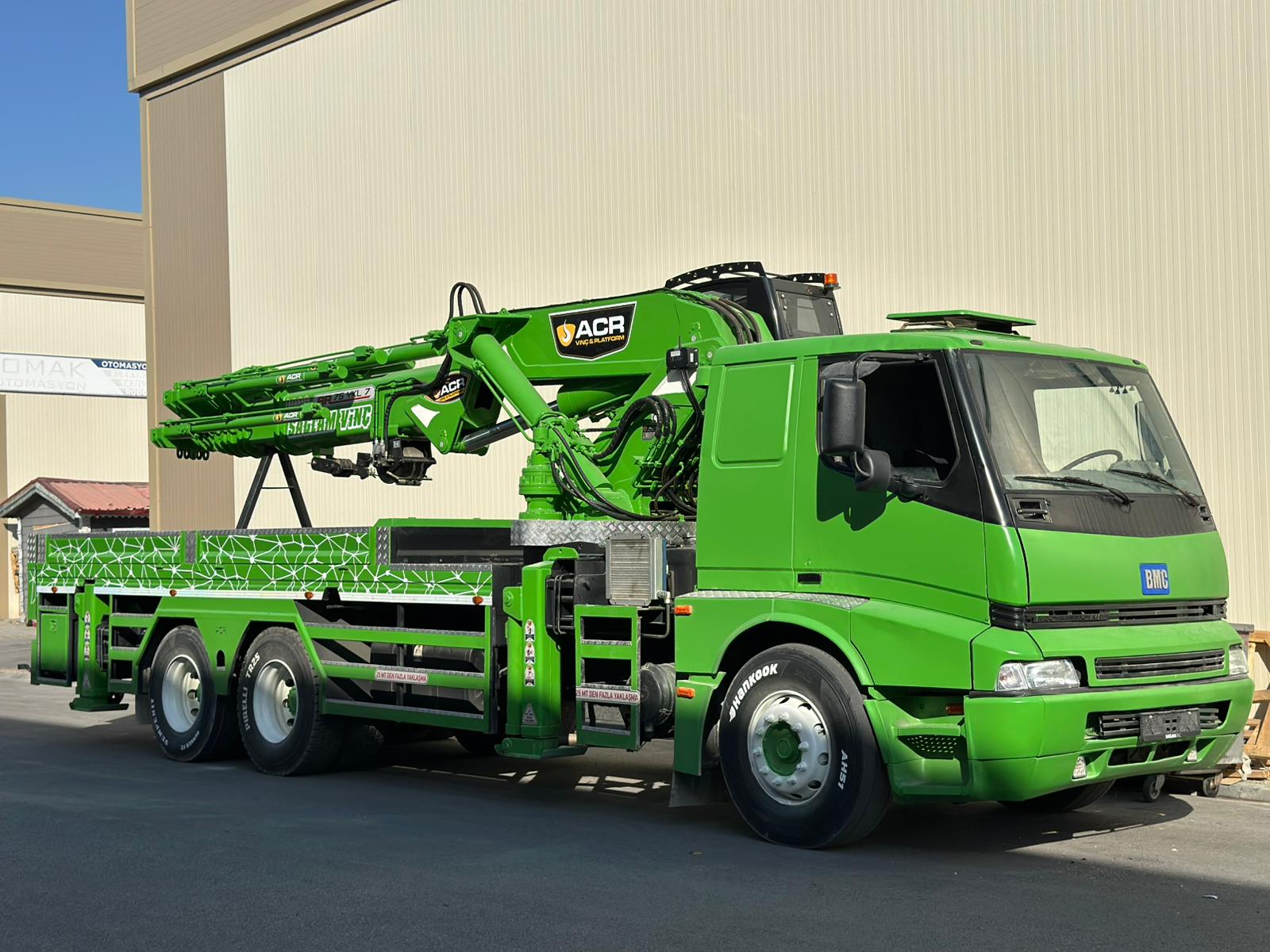 SAĞLAM VİNÇ GALERİDEN 25 TONLUK YANA KAT. SIFIR UZAKTAN KUMANDAL