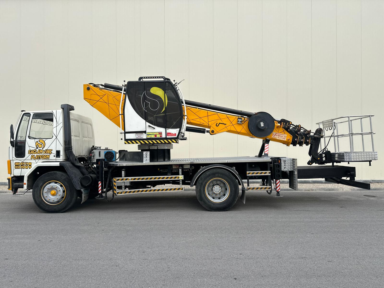 SAĞLAM VİNÇ GALERİDEN UZMANLAR MARKA 30 METRE PLATFORM